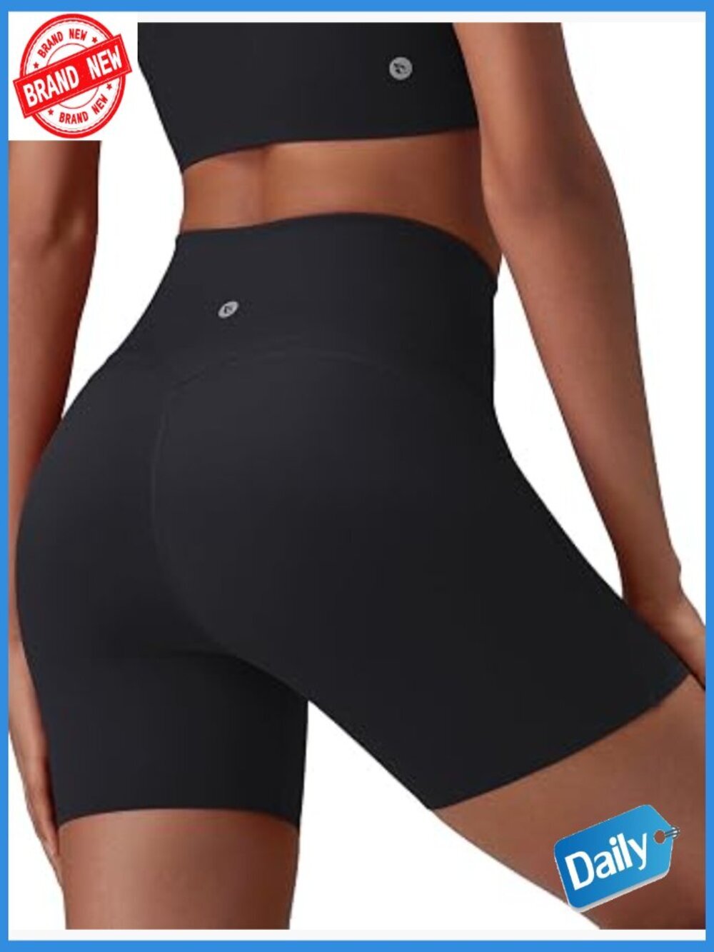 High Waist Tummy Control Butt Lifting Biker Shorts 5in